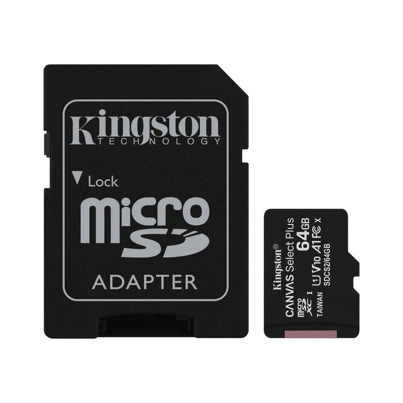 Kingston canvas select plus microsdxc 64. Kingston canvas select plus microsdxc 64