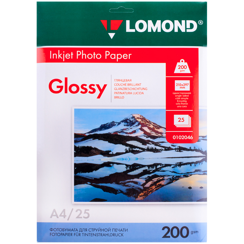Фотобумага Lomond, 25 листов - купить в интернет-магазине OZON по выгодной цене 
