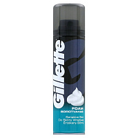 Пена для бритья Gillette Sensitive Skin 200 мл