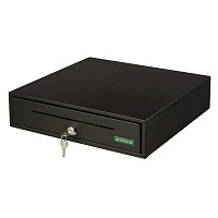 Ящик денежный для кассира ШТРИХ MiniCD, (БЕЗ ПОДКЛЮЧЕНИЯ ККМ), 332х319,5х94 мм, черный, 72319