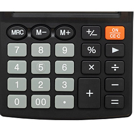 Калькулятор настольный Citizen SDC-810NR 10-разрядный черный 124x102x25 мм