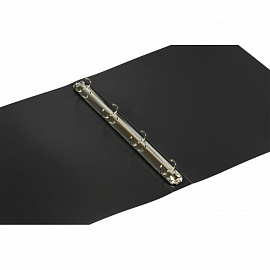 Папка на 4-х кольцах Attache 32 мм черная до 170 листов (пластик 0.45 мм)