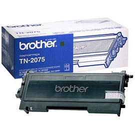 Картридж лазерный Brother TN-2075 черный оригинальный