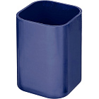 Подставка-стакан для канцелярских принадлежностей Attache синяя 10x7x7 см Фото 0