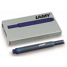 Картриджи чернильные для перьевой ручки Lamy T10 сине-черные (5 штук в упаковке)
