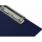 Папка-планшет с зажимом и крышкой Attache A4 пластиковая синяя Фото 2