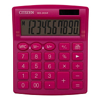Калькулятор настольный Citizen SDC810NRPKE 10-разрядный розовый 127x105x21 мм