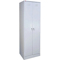 Шкаф для одежды металлический Cobalt ШРМ-АК (серый, 600x500x1860 мм)