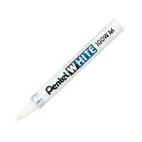 Маркер промышленный Pentel для универсальной маркировки белый (3.9 мм)