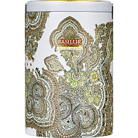 Чай подарочный Basilur Восточная коллекция Белая луна листовой зеленый Молочный улун 100 г