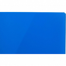 Папка-портфель пластиковая Attache A4 синяя (370х250 мм, 1 отделение)