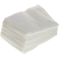 Салфетки бумажные Luscan Professional белые 1-слойные 200 листов 48 пачек в упаковке