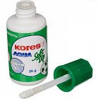 Корректирующая жидкость (штрих) Kores Soft Tip Aqua водная 25 г Фото 0