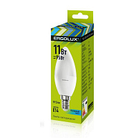 Лампа светодиодная Ergolux LED C 11Вт E14 4500К 1060Лм 240В 13619