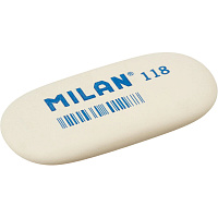 Ластик Milan 118 каучуковый овальный 63x28x9 мм