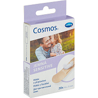 Набор пластырей Cosmos Sensitive для чувствительной кожи 1 размер (20 штук в упаковке)