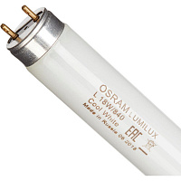 Лампа люминесцентная Osram L18W/840 18 Вт G13 T8 4000 K (4008321581297, 25 штук в упаковке)