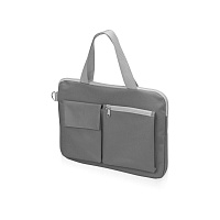Конференц-сумка для документов Event из полиэстера серая 34x27x1.5 см