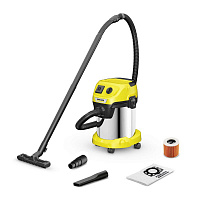 Пылесос Karcher WD 3 P S V-17/4/20 желтый