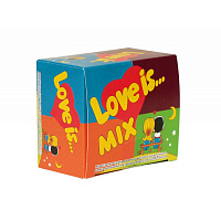 Жевательная резинка Love is Микс 84 г (20 штук в упаковке)