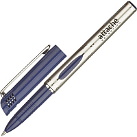Ручка гелевая неавтоматическая Attache Selection Glide Megaoffice синяя (толщина линии 0.3 мм)