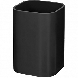 Подставка-стакан для канцелярских принадлежностей Attache черная 10x7x7 см