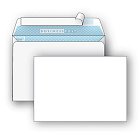 Конверт BusinessPost C4 100 г/кв.м белый стрип с внутренней запечаткой (250 штук в упаковке)