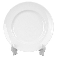 Тарелка десертная фарфор Добруш диаметр 200 мм белая (артикул производителя 4С0165Ф34)