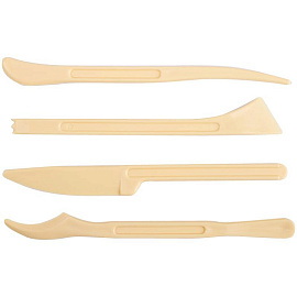 Набор стеков для лепки Гамма Мультики пластик (4 штуки в упаковке)