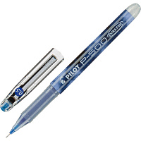Ручка гелевая неавтоматическая Pilot P-500 синяя (толщина линии 0.3 мм)