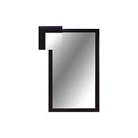 Зеркало настенное Attache (1000x600 мм, венге)