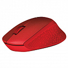 Мышь беспроводная LOGITECH M330, 2 кнопки+1 колесо-кнопка, оптическая, красная, 910-004911 Фото 0