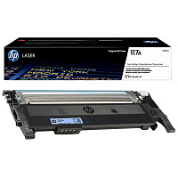 Картридж лазерный HP 117A W2071A голубой оригинальный