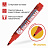 Маркер перманентный CROWN "Multi Marker", КРАСНЫЙ, круглый наконечник, 3 мм, CPM-800 Фото 1