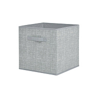 Короб для хранения одежды 30х30х30 см серый (HHSS-3010-02)
