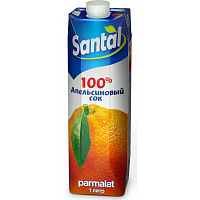 Сок Santal апельсиновый 1 л