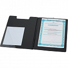 Папка-планшет с зажимом и крышкой Bantex A4 черная Фото 2