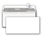 Конверт Garantpost E65 90 г/кв.м белый стрип с внутренней запечаткой (50 штук в упаковке) Фото 0