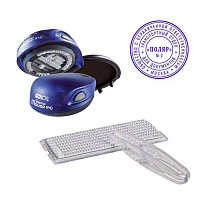 Печать самонаборная круглая Colop Stamp Mouse (двухкруговая R40/2 Set)