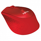 Мышь беспроводная LOGITECH M330, 2 кнопки+1 колесо-кнопка, оптическая, красная, 910-004911 Фото 1