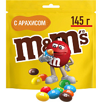Драже M&M`s с шоколадом и арахисом 145 г