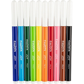 Фломастеры Carioca "Joy", 10цв., смываемые, картон, европодвес