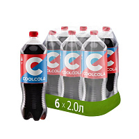 Напиток газированный Cool Cola 2 л (6 штук в упаковке)