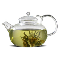 Чайник заварочный Tima Иван-чай TP105 стеклянный/нержавеющая сталь 1 л