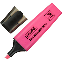 Текстовыделитель Attache Colored розовый (толщина линии 1-5 мм)