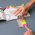 Клейкие закладки Post-it Professional бумажные 4 цвета по 50 листов 20x38 мм Фото 0