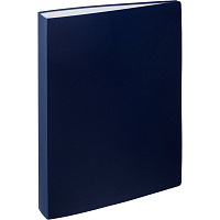 Папка файловая на 80 файлов Attache A4 35 мм синяя (толщина обложки 0.6 мм)