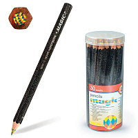 Карандаш с многоцветным грифелем Koh-I-Noor "Magic Neon", утолщенный, заточен.