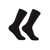 Носки мужские шерстяные черные с полосой размер 29