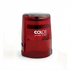 Оснастка для печати круглая Colop Printer Ruby R40 40 мм с крышкой красная Фото 1